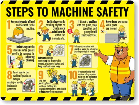 cnc machine safety operating procedure|osha safety for cnc machining.